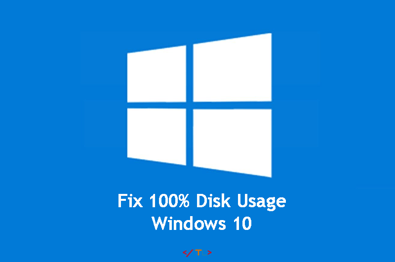 disk 100 usage in task manager