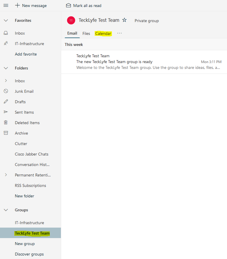 Microsoft Teams How to Add the Group Calendar to Teams TeckLyfe