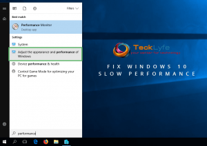 How To Fix Windows 10 Slow Performance - TeckLyfe