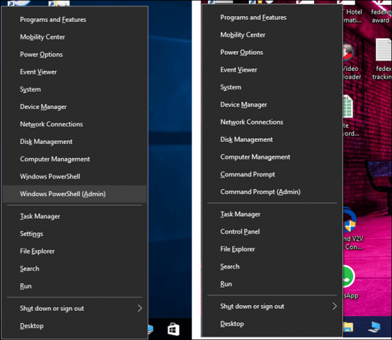 Windows 10 Creators Update - Re-Enable Command Prompt Instead Of Powershell 3 Windows 10 Creators Update - Re-Enable Command Prompt Instead Of Powershell 3