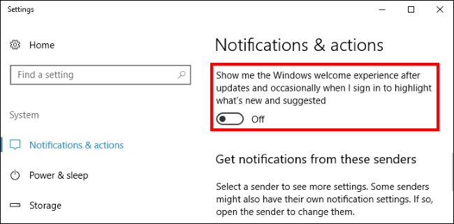 How To Disable Notification Ads In Windows 10 Creators Update 11 How To Disable Notification Ads In Windows 10 Creators Update 9