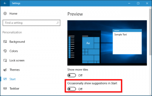 How To Disable Suggested Apps In The Start Menu In Windows 10 - TeckLyfe