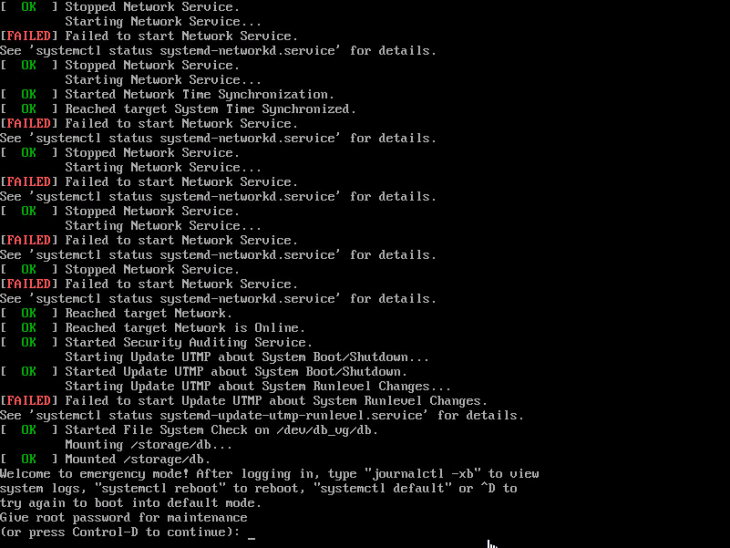 How To Fix "Failed to start file System Check on /dev/dis" in VCSA vSphere 6.5 1