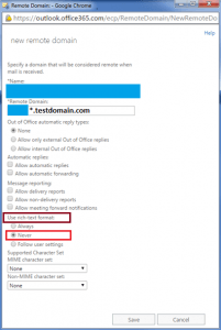rich text remote domain