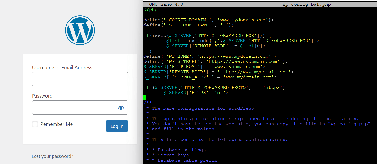 Wordpress Behind Reverse Proxy 14 Wordpress Behind Reverse Proxy