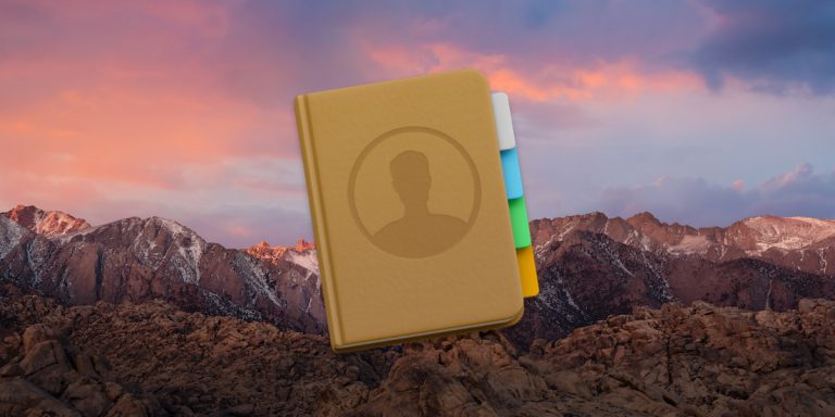 Contacts Missing or Not Syncing Mac