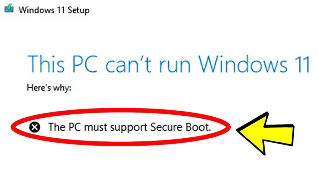 Windows 11 Secure Boot